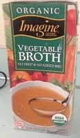 Mängden socker i Imagine natural creations, vegetable broth