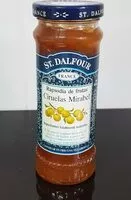 Mängden socker i Tartinade de fruits Mirabelle
