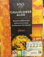 Mängden socker i Cauliflower aloo