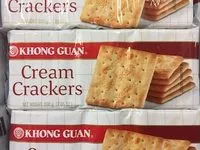 Mängden socker i Cream crackers