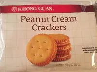 Mängden socker i Peanut cream crackers