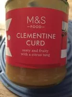 Mängden socker i Clementine curd