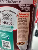Mängden socker i Café instantáneo Nescafé Dolca Suave 