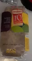 Mängden socker i Boulgour et quinoa