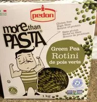 Mängden socker i Rotini de pois verts