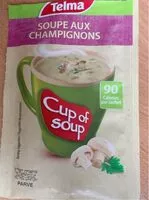 Mängden socker i Soupe aux champignons