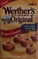 Mängden socker i Werther's original