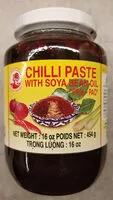 Mängden socker i Pã¢te De Piment à Avec Huile De Soja 454G