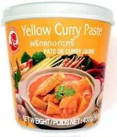 Mängden socker i Curry paste gelb