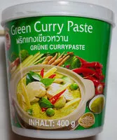 Mängden socker i Currypaste grün