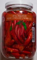 Mängden socker i Pickled Red Chilli Whole
