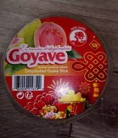 Mängden socker i Goyave en tranches déshydratées