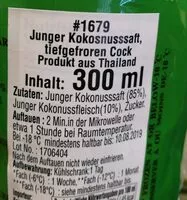 Mängden socker i Jus Coco Surgelé