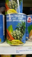 Mängden socker i Salade Fruits Tropicaux