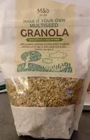 Mängden socker i Granola (whole grain & high in fibre)