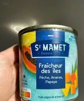 Mängden socker i Fraîcheur des îles