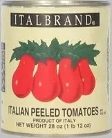 Mängden socker i Italian Peeled Tomatoes With Basil Leaf In Tomato Puree