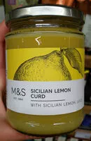 Mängden socker i Sicilian Lemon Curd