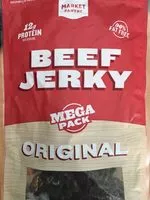 Mängden socker i Original beef jerky, original