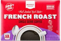 Mängden socker i Arabica french roast dark roast coffee