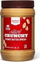 Mängden socker i Natural Crunchy Peanut Butter Spread