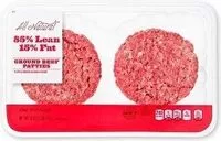Mängden socker i Ground Beef Patties