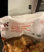 Mängden socker i Crispy Chicken Breast Strips