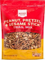 Mängden socker i Peanut Pretzel and Sesame Stick Trail Mix