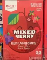 Mängden socker i Mixed Berry Fruit Snack