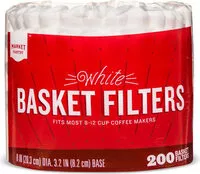 Mängden socker i White coffee filters
