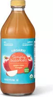 Mängden socker i Organic apple cider vinegar