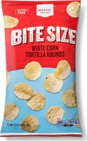 Mängden socker i Bite size white corn tortilla rounds
