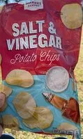 Mängden socker i Salt and vinegar potato chips