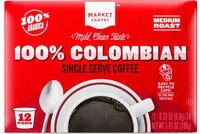 Mängden socker i Colombian medium roast coffee