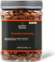 Mängden socker i Sea salt roasted almonds
