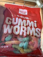Mängden socker i Gummi Worms