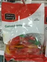 Mängden socker i Gummi worms