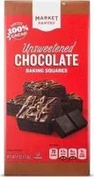Mängden socker i Unsweetened Chocolate Baking Squares