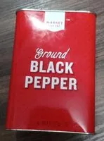 Mängden socker i Ground Black Pepper