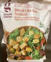 Mängden socker i Diced chicken breast