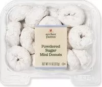 Mängden socker i Powdered sugar mini donuts