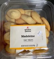 Mängden socker i Madeleine tiny treats