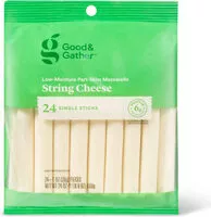 Mängden socker i String cheese