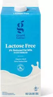Mängden socker i Lactose free milk