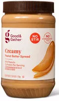 Mängden socker i Natural No Stir Creamy Peanut Butter Spread