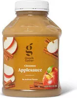 Mängden socker i Cinnamon applesauce, cinnamon