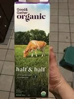 Mängden socker i Organic half & half