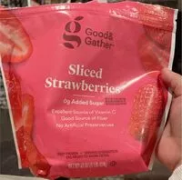 Mängden socker i Sliced Strawberries