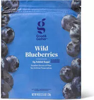 Mängden socker i Wild blueberries
