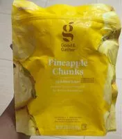 Mängden socker i Pineapple chunks